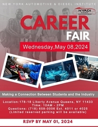 NYADI Career Fair - May 8th